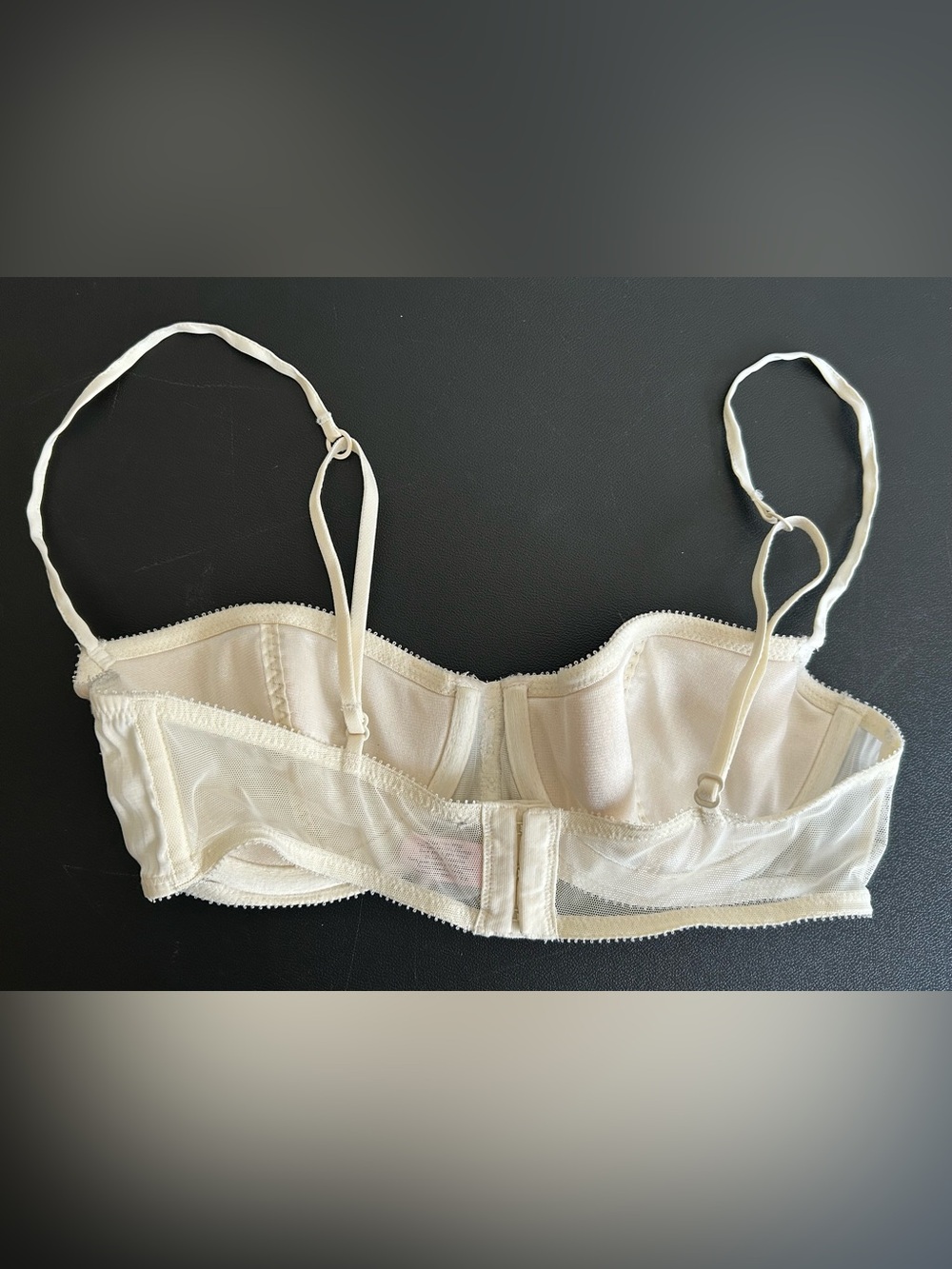 VICTORIA SECRET SEXY LITTLE THINGS 34C Ivory Balconette Bra - Picture 4 of 10